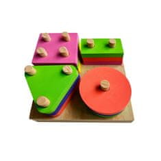 Aga4Kids Motorna igračka za slaganje oblika