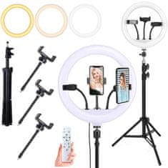 LIVEFY RL-18 Selfie svjetlosni prsten 18'' + statív 2.2m, crno