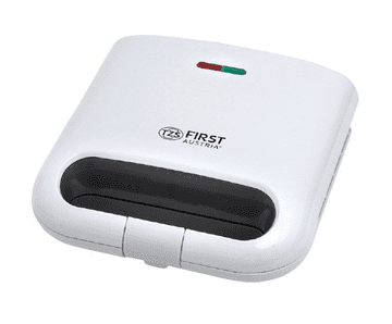 First Austria Uređaj za pripremu toplih sendviča prvo, ploča s trokutom, bijela, 800W