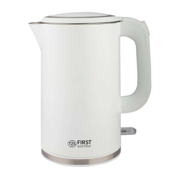 First Austria Prvi grijač vode 1,7L, 2200W, nehrđajući čelik; bijela