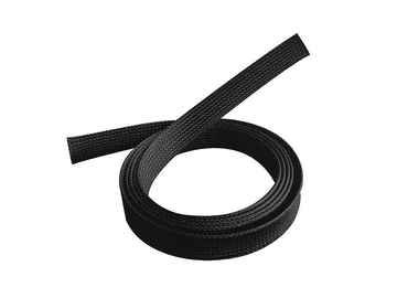 Cabletech Zaštitni poliesterski kabel, 1m - 40 mm, crni