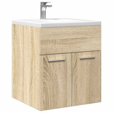 Vidaxl Ormarić za umivaonik Sonoma hrast 41x38,5x46 cm