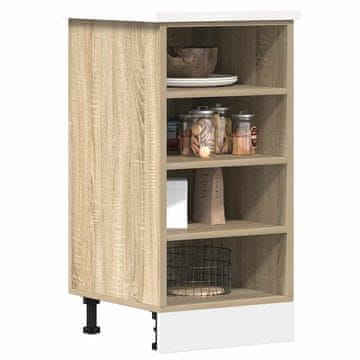 Vidaxl Podni ormarić Sonoma hrast 40x44,5x81,5 cm