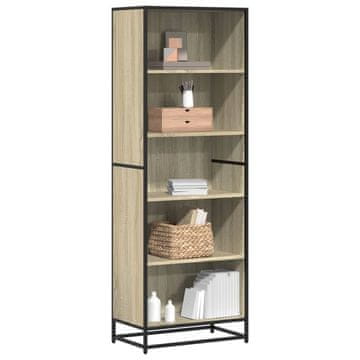Vidaxl Polica, Sonoma hrast, 60x35x170,5 cm, materijal na bazi drva