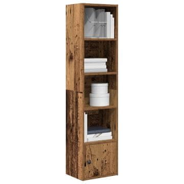 Vidaxl Polica, Staro drvo, 31x24x127 cm, Materijal na bazi drva