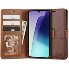 Tech-protect Wallet preklopna maska za Xiaomi Redmi 14C / Poco C75, smeda