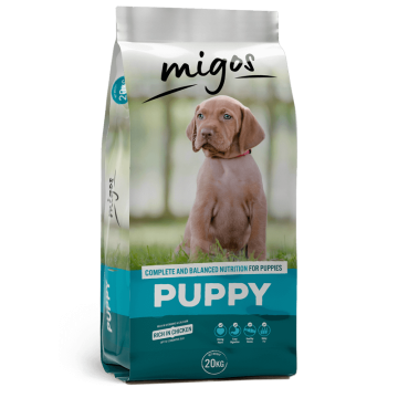 Migos hrana za štence 20 kg