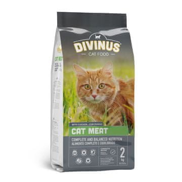 Divinus hrana za odrasle mačke za mačke, 2 kg