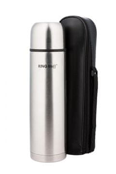 KINGHoff ČELIČNA TERMOSICA 750 ml KLIK-KLAK KH-4053