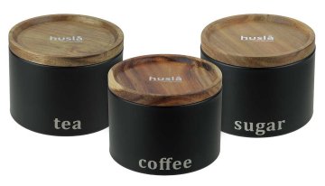 Husla HUSLA SET KUHINJSKIH POSUDA crni 73949