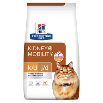 Hill's Hill's pd k/d kidney + mobility, piletina, za mačke 3 kg