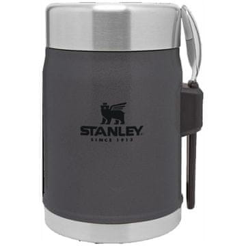 Stanley Legendary Classic termo posuda za hranu + spork 0,4 L, Charcoal