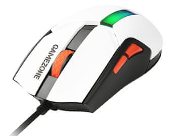 Tracer GAMEZONE COOL bijeli RGB miš