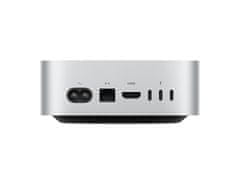 Apple Mac Mini stolno računalo, M4, 10CGPU, 16 GB, SSD256 GB, srebrno