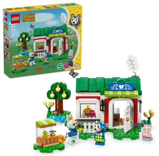 LEGO Animal Crossing 77055 Able Sisters i trgovina odjeće