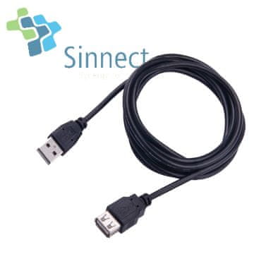 Sinnect USB 2.0 produžni kabel A-A 1,8 m M/F (11.112)