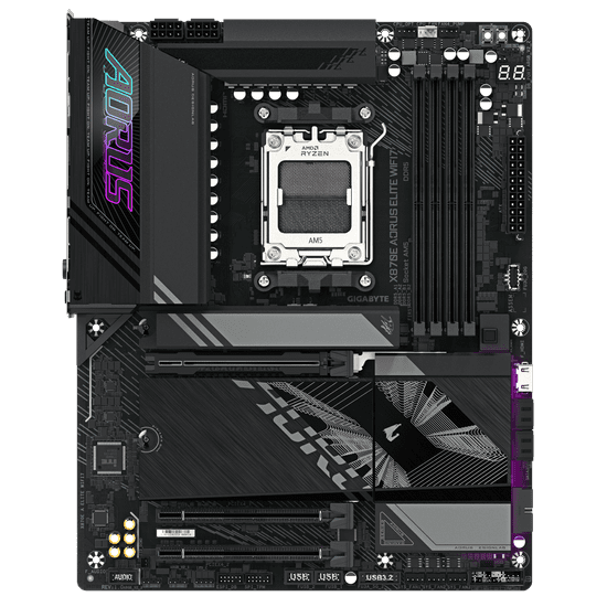 Gigabyte X870E Aorus Elite matična ploča, 4xDDR5, 4xM.2, 4xSATA (X870E A ELITE WIFI7)