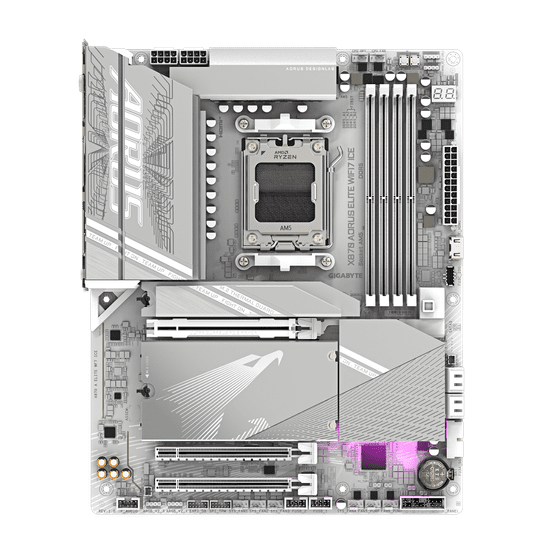 Gigabyte X870 Aorus Elite matična ploča, AMD X870, 4xDDR5 (X870 A ELITE WF7 ICE)