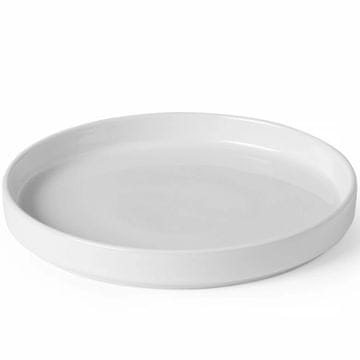 Hendi OSLO tanjur s visokim rubom, bijeli, 200 x 25 mm - set od 6 komada