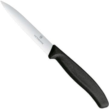 Victorinox NOŽ ZA POVRĆE S NAZUPČANOM OŠTRICOM, OŠTAR, CRNI, 100 MM