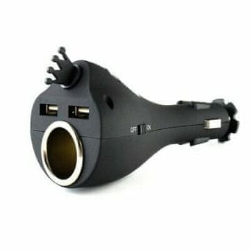 Pama Auto adapter utičnica 12/24V s 2x USB A QC 4,8A