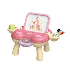 Aga4Kids Dječja ploča sa stolićem Roza