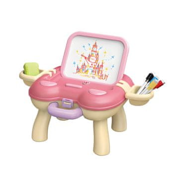 Aga4Kids Dječja ploča sa stolićem Roza
