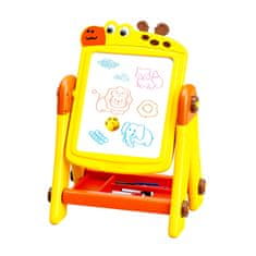 Aga4Kids Dječja ploča za flomastere 2u1 Žuta