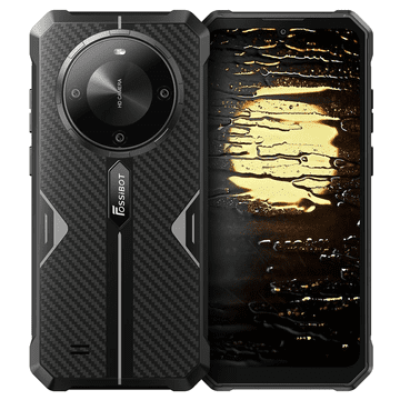 FOSSiBOT F105, 4 + 8 / 64 GB, 10.300 mAh, crna