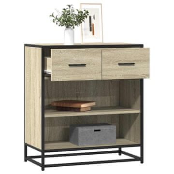 Vidaxl Komoda s ladicama, Sonoma hrast, 68x35x76 cm, Materijal na bazi drva