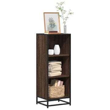 Vidaxl Biblioteka smeđa hrast 40x35x107,5 cm