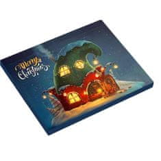 JOJOY® DIY adventski kalendar, s božićnim privjescima i narukvicama, set za dječje kreativne aktivnosti | ADVENTBRACE