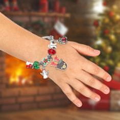 JOJOY® DIY adventski kalendar, s božićnim privjescima i narukvicama, set za dječje kreativne aktivnosti | ADVENTBRACE
