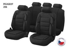 Cappa Presvlake za auto Perfetto YL Peugeot 206 crne