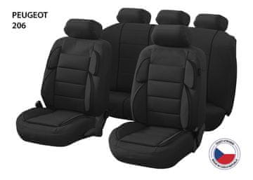 Cappa Presvlake za auto Perfetto YL Peugeot 206 crne