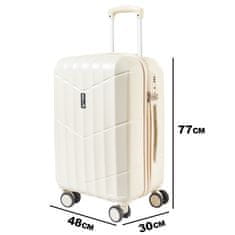 Aga Travel Putni kofer 77x48x30 cm MR4669 Bež