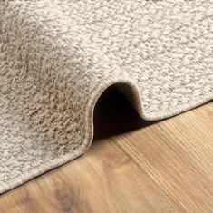 Vidaxl Tepih "ZIZUR" krem izgled jute Za unutarnju i vanjsku upotrebu