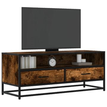 Vidaxl TV stalak dimljeni hrast 100x34,5x40 cm