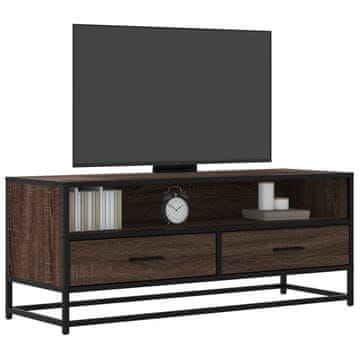 Vidaxl TV stalak smeđi hrast 100x34,5x40 cm
