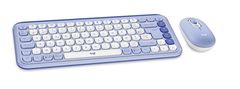 Logitech POP Icon Combo set tipkovnica i miš, Bluetooth, ljubičasta (920-013078)