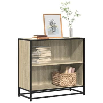 Vidaxl Polica za knjige, hrast Sonoma, 80,5 x 35 x 76 cm
