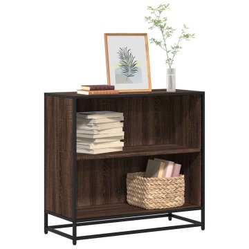 Vidaxl Polica za knjige smeđa hrast 80,5 x 35 x 76 cm
