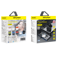 Awei Bežične slušalice T1 Pro, bijela