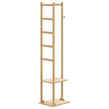 Vidaxl Stalak za odjeću s kukama i policama 38,5 x 30 x 156 cm