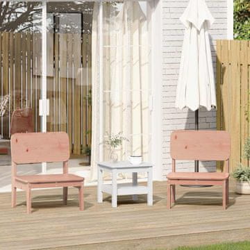 Vidaxl Vrtne stolice, set od 2, 60x52,5x72 cm, drvo duglazije