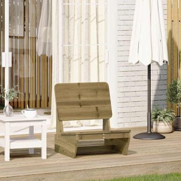 Vidaxl Vrtna stolica, 60x64x70,5 cm, impregnirani bor