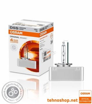 Osram XENON ŽARULJA D5S 66540 ORIGINAL XENARC 25W 12V PK32D-7 FS1