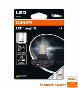 Osram ŽARULJA LED PS19W LEDriving SL 12V 1,6W 5201DWP-1BL PG20-1 1BL