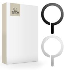 Tech-protect Metal Ring magnetski držač za MagSafe 2kom, crno / srebro