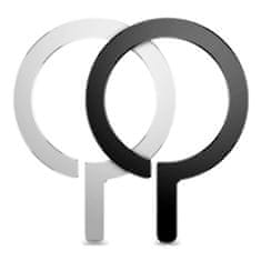 Tech-protect Metal Ring magnetski držač za MagSafe 2kom, crno / srebro